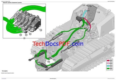 John Deere 700K Crawler Dozer Diagnostic Operation and Test Manual (TM13358X19)