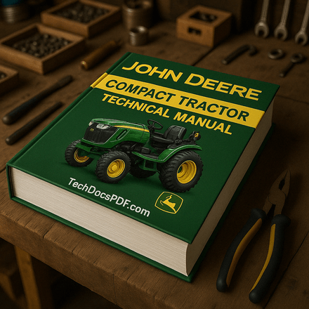 John Deere 850, 900HC, 950 and 1050 Tractors Technical Manual (TM1192)