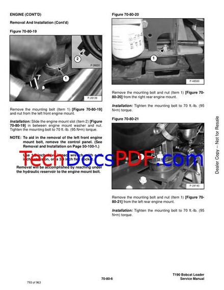 Bobcat T190 Turbo / T190 Turbo High Flow - BICS and Foot/ACS Control (6902734)