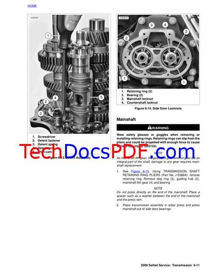 2009 Harley-Davidson Softail Models Service Manual