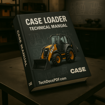 CASE 21F, 121F, 221F, 321F Tier 4 Compact Wheel Loader Service Manual (47768535B EU)