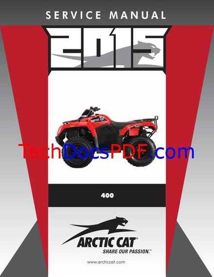 2015 Arctic Cat 400 ATV Service Manual