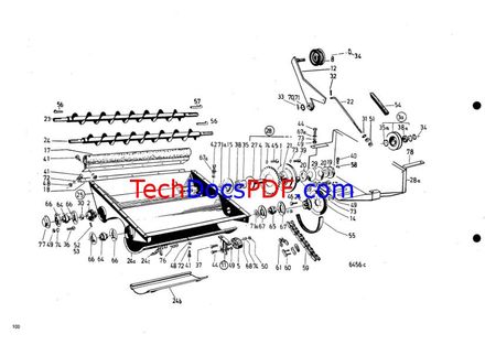 Deutz Fahr M 600 Harvester Ersatzteilliste