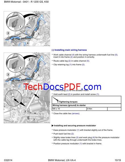 BMW R1200GS 2013 K50 SERVICE MANUAL PDF DOWNLOAD