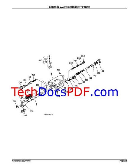 Kubota B1700D Compact Utility Tractor Parts Manual