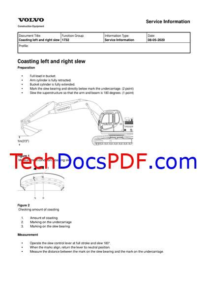 Volvo EC140LC, EC140LCM Excavators Service Manual