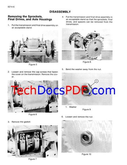 CASE 350B Crawler Service Manual (9-67880)