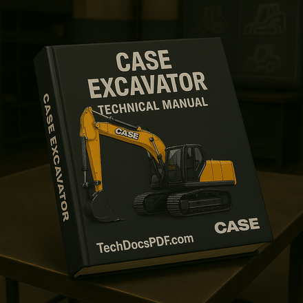 CASE 170B Excavator Service Manual