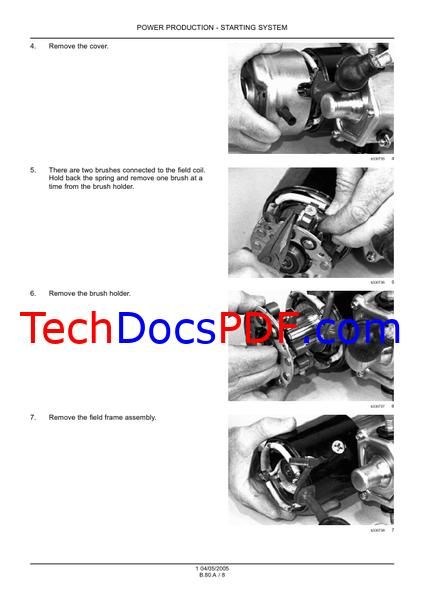 CASE 435 445 Skid Steer Loader and 445CT Compact Track Loader Repair Manual (6-75491)
