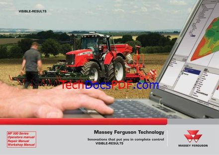 Massey Ferguson MF500 Series Tractor Service Manual (MF550, MF565, MF575, MF590)