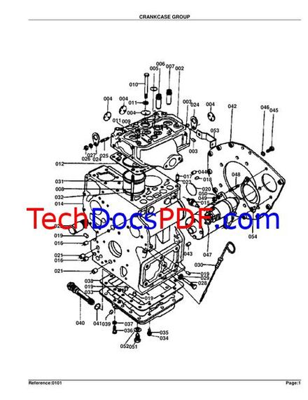 Kubota B6000 Tractor Parts Manual