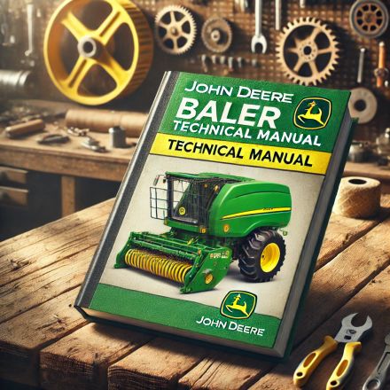 John Deere 540, 545, 550, 570, 580 and 590 Round Balers Technical Manual (TM3265)