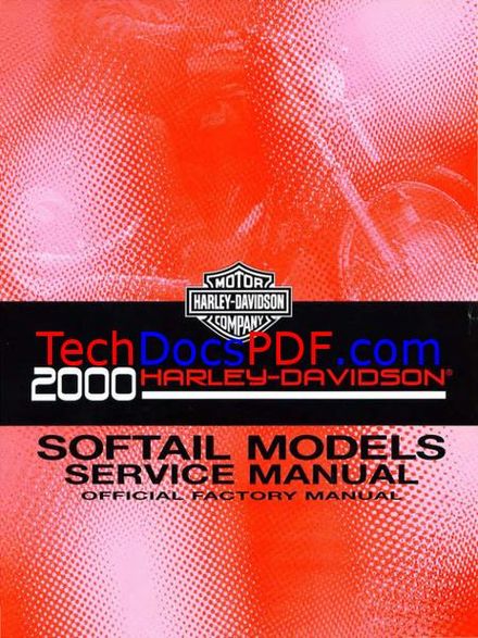 2000 Harley-Davidson Softail Models Service Manual