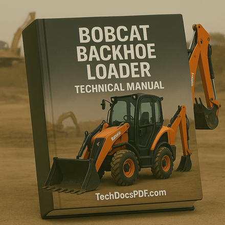 Bobcat B300 B-Series Backhoe Loader Service Manual (6903702)