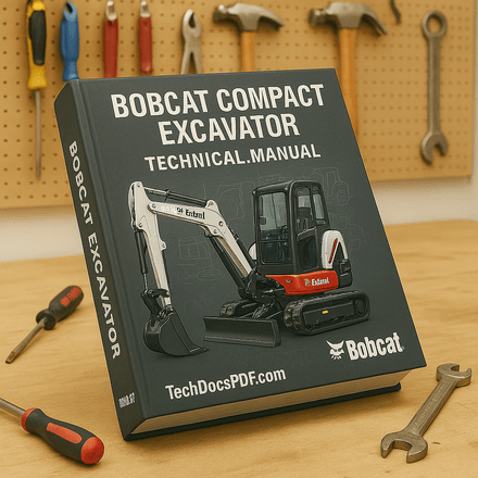 Bobcat E35 Compact Excavator Operation &amp; Maintenance Manual (6990711enUS)