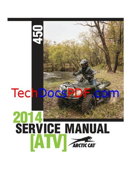 2014 Arctic Cat 450 ATV Service Manual