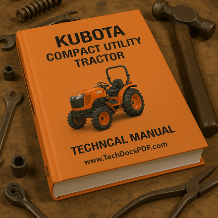 Kubota B20 Compact Tractor Parts Manual with Loader and Hydraulics