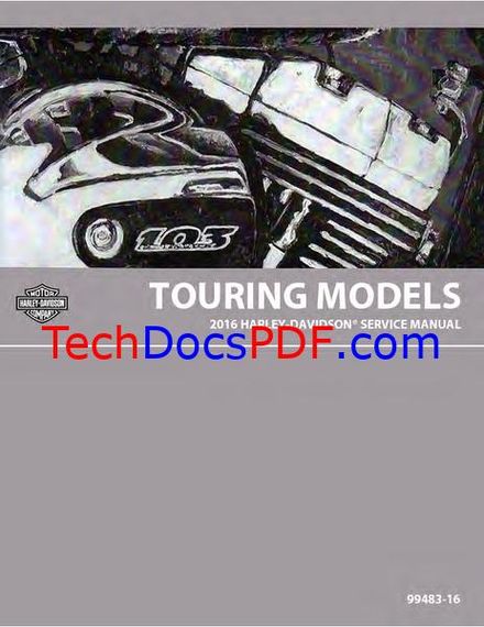 2016 Harley-Davidson Touring Models Service Manual