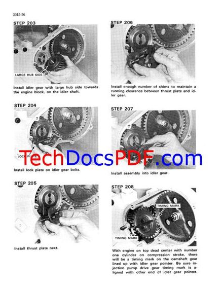 CASE 480 Series B Tractor Loader Service Manual (9-72255)