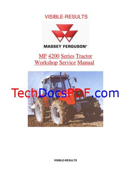 Massey Ferguson MF4200 Series Service Manual PDF (MF4215-MF4270)