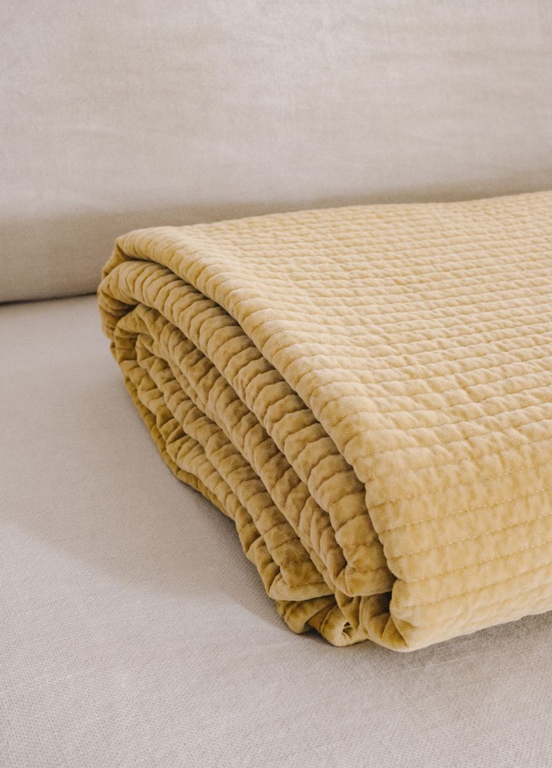 Velvet Quilted Blanket