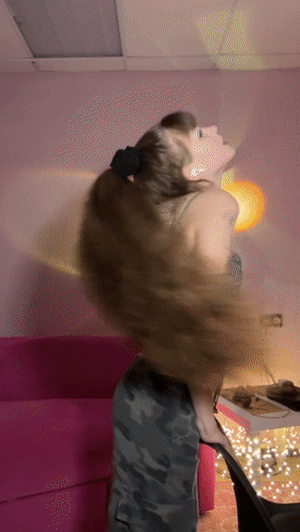 Soft Curls High Ponytail