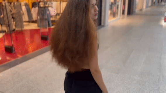 Moltiva at the Mall Fluffy Hair