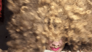 Amanda&#x27;s Afro From Above