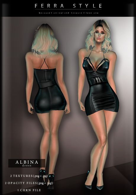 :: ALBINA DRESS ::