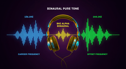 8Hz Alpha - Calm Alertness for 3 Hours of Work in 1 Hour