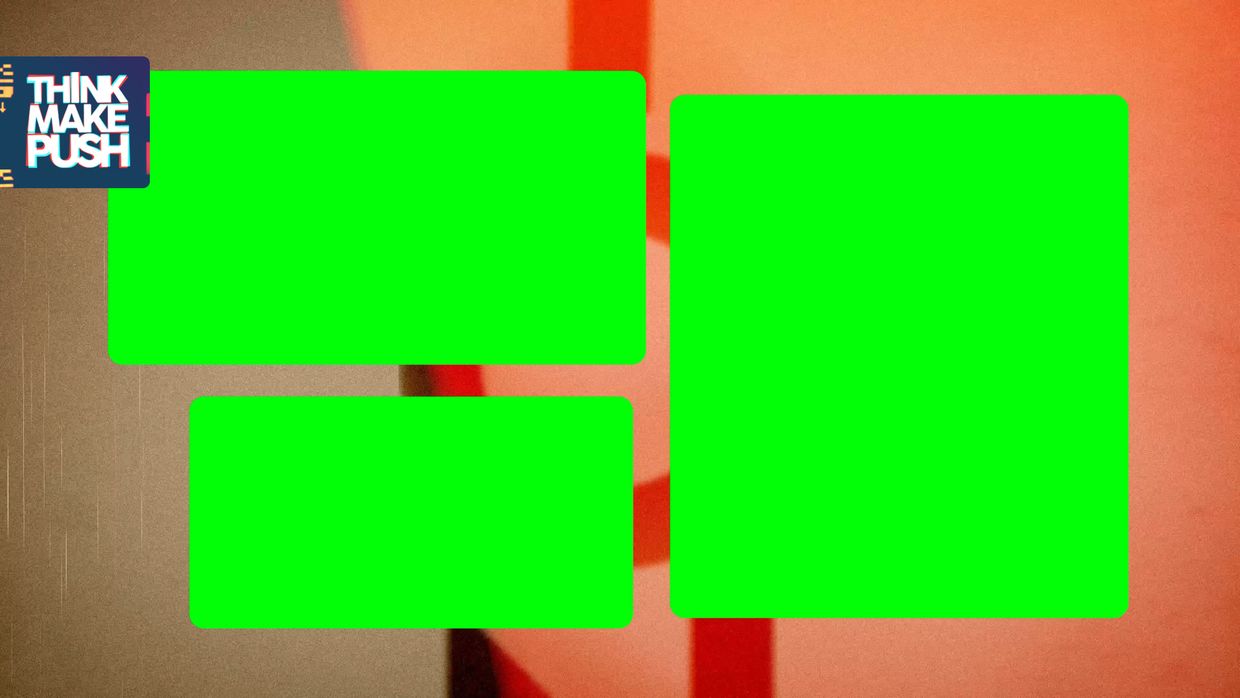 Think Make Push - FRAMES with Real Film Leader and Film Burns