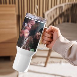 ZAG Pinkish Travel Mug with a Handle