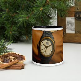 Rica Watch Ceramic Mug with Color Inside