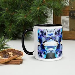 Luna's Cousins Ceramic Mug with Color Inside