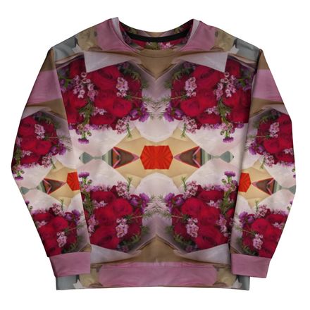 Linda's Roses Recycled Unisex Sweatshirt