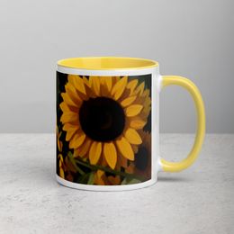 Rica Ceramic Mug with Color Inside