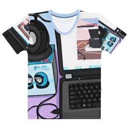 Juvy Laptop Women's Crew Neck T-Shirt