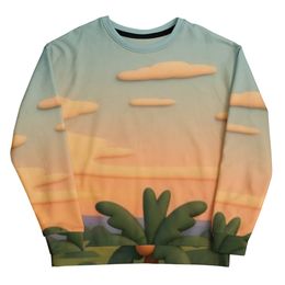 Boy2x Palm Trees  Recycled Unisex Sweatshirt