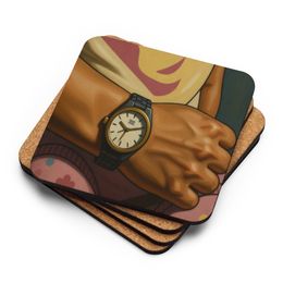 Rica Watch Cork-Back Coaster