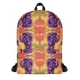 bbluna60 Grapes Backpack