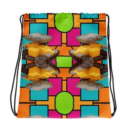 Bbluna60 Robot Drawstring Bag