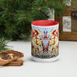 Josephine1 Ceramic Mug with Color Inside