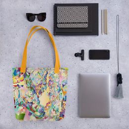 Bluna60 Abstract Eagle Tote Bag