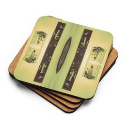Connie's Decor Cork-Back Coaster