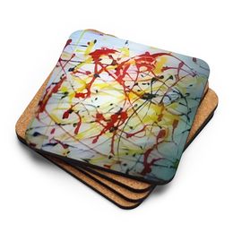 Josephine1 Cork-Back Coaster