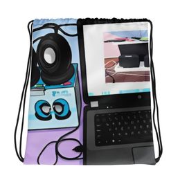 Juvy Laptop Drawstring Bag
