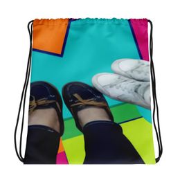 Rica Feet Drawstring Bag