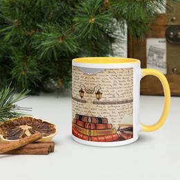 Nida1 Ceramic Mug with Color Inside