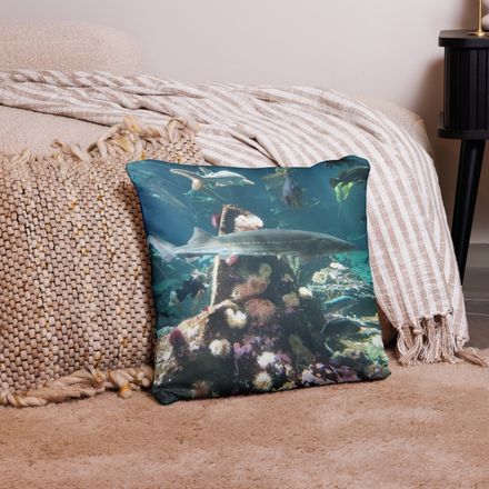 ZAG Gray Sturgeon Basic Pillow Case