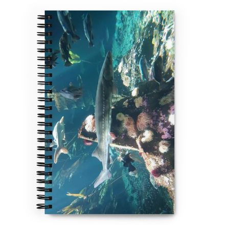 ZAG Stingray Spiral Notebook